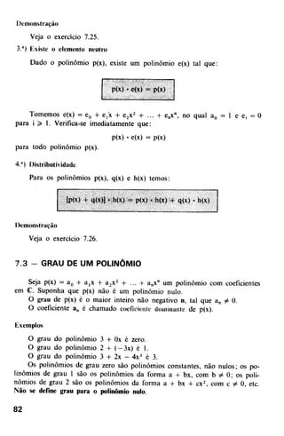 Noções de matemática vol.7