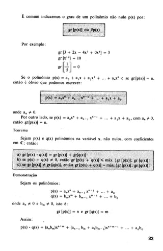Noções de matemática vol.7
