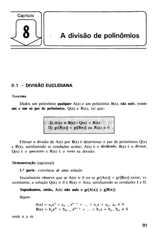 Noções de matemática vol.7