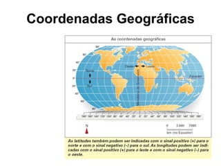Coordenadas Geográficas 