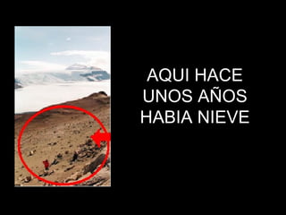 AQUI HACE UNOS AÑOS HABIA NIEVE 