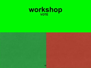 65
workshopVOTE
 