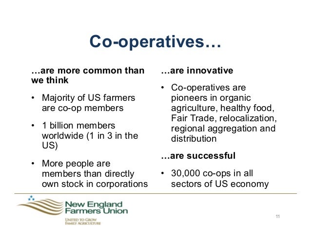 Farmer Co Ops For More Efficient Marketing