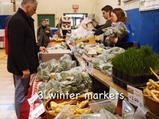 3 winter markets
 