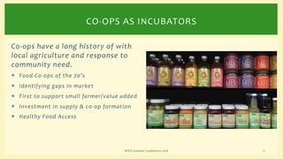A Legacy of Food Security: A History of Food Co-ops in the Northeast | PDF