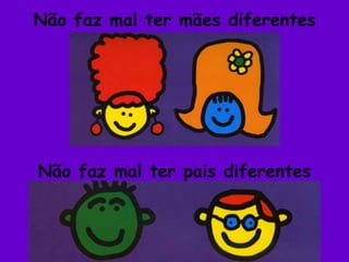 Não faz mal ter mães diferentesNão faz mal ter pais diferentes
