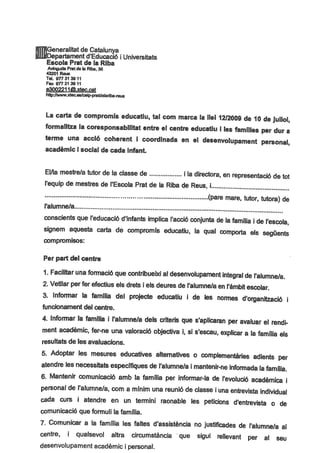 Nofc i carta de compromís