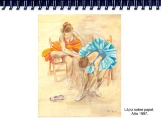 Lápiz sobre papel.
    Año 1997.
 