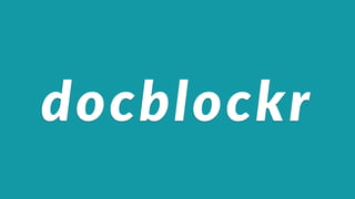 docblockr
 