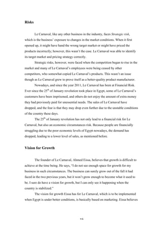 Entrepreneurship project | PDF