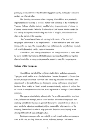 Entrepreneurship project | PDF