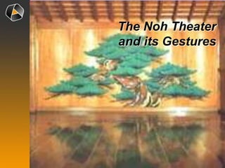 The Noh Theater
and its Gestures
 