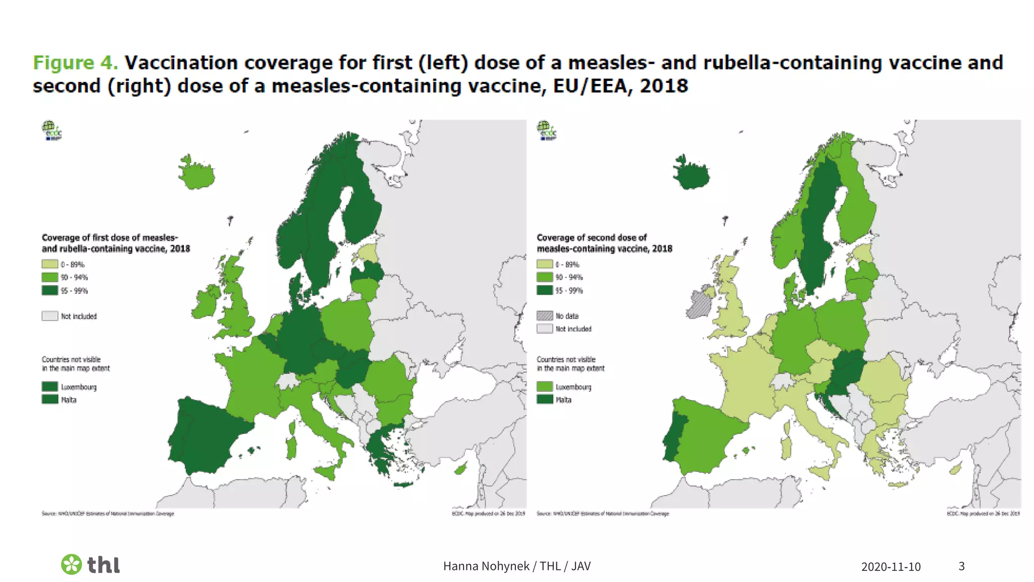 Hanna Nohynek: Rokotussuoja ja rokotuskattavuus (EU-JAV)