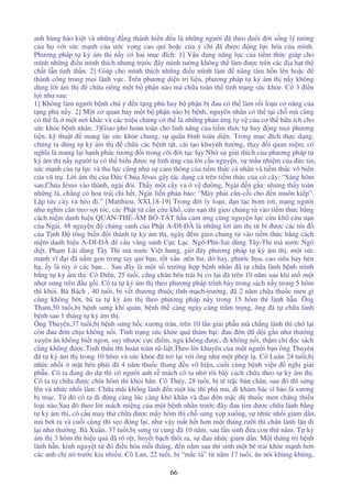 66
anh hùng hào ki t và nh ng ng thánh hi n u là nh ng ngư i ã theo u i i s ng lý tư ng
c a h v i s c m nh c a ư c v ng cao quí ho c c a ý chí ã ư c ng l c hóa c a mình.
Phương pháp t k ám th n y có hai m c ích: 1] V n d ng năng l c c a ti m th c giúp cho
mình nh ng i u mình thích nhưng trư c ây mình tư ng không th làm ư c trên các a h t th
ch t l n tinh th n. 2] Giúp cho mình thích nh ng i u mình làm nâng tâm h n lên ho c
thành công trong m i lãnh v c. Trên phương di n tr li u, phương pháp t k ám th n y không
dùng l i ám th ch a riêng m t b ph n nào mà ch a toàn th tình tr ng s c kh e. Có 3 i u
l i như sau:
1] Không làm ngư i b nh chú ý n t ng ph hay b ph n b au có th làm r i lo n cơ năng c a
t ng ph n y. 2] M t cơ quan hay m t b ph n nào b b nh, nguyên nhân có th t i ch mà cũng
có th là m t nơi khác và các tri u ch ng có th là nh ng ph n ng t v c a cơ th h u ích cho
s c kh e b nh nhân. 3]Giao phó hoàn toàn cho linh năng c a ti m th c t huy ng m i phương
ti n, k thu t mang l i s c kh e chung, s quân bình toàn di n. Trong m c ích th c d ng,
chúng ta dùng t k ám th ch a các b nh t t, c i t o khuynh hư ng, thay i quan ni m, có
nghĩa là mang l i h nh phúc tương i trong cõi i t c l y.Nh s gi i thích c a phương pháp t
k ám th n y ngư i ta có th hi u ư c s linh ng c a l i c u nguy n, s m u nhi m c a c tin,
s c m nh c a t l c và tha l c cũng như s c m thông c a ti m th c cá nhân và ti m th c vô biên
c a vũ tr . L i ám th c a c Chúa Jésus gây tác d ng c trên ti m th c c a c cây: “Sáng hôm
sau,Chúa Jésus vào thành, ngài ói. Th y m t cây v v ư ng, Ngài n g n: nhưng th y toàn
nh ng lá, ch ng có hoa trái chi h t, Ngài li n phán b o: “Mày ph i c n-c i cho n muôn ki p”.
L p t c cây v héo i.” [Matthieu, XXI,18-19] Trong i ly lo n, n l c bom rơi, m ng ngư i
như nghìn cân treo s i tóc, các Ph t t c n c u kh , c u n n thì gieo ch ng t vào ti m th c b ng
cách ni m danh hi u QUAN-TH -ÂM B -TÁT h u c m ng cùng nguy n l c c u kh c u n n
c a Ngài. 48 nguy n chúng sanh c a Ph t A-DI- À là nh ng l i ám th t bi ư c các tín
c a T nh tông bi n i thành t k ám th , ngày êm gieo ch ng t vào ti m th c b ng cách
ni m danh hi u A-DI- À c u vãng sanh C c L c. Ngô-Phù-Sai dùng Tây-Thi mà nư c Ngô
di t, Ph m Lãi dùng Tây Thi mà nư c Vi t hưng, gi ây phương pháp t k ám th , m t s c
m nh vĩ i ã n m g n trong tay quí b n, t t x u ,nên hư, d hay, phư c h a, cao siêu hay hèn
h , y là tùy các b n… Sau ây là m t s trư ng h p b nh nhân ã t ch a lành b nh mình
b ng t k ám th : Cô Diên, 25 tu i, c ng chân bên trái b co l i ã trên 10 năm sau khi m m t
nh t sưng trên u g i. Cô ta t k ám th theo phương pháp trình bày trong sách n y trong 5 hôm
thì kh i. Bà Bách , 40 tu i, b v t thương thu c tĩnh-m ch-trư ng, ã 2 năm ch a thu c men gì
cũng không b t, bà ta t k ám th theo phương pháp n y trong 15 hôm thì lành h n. Ông
Tham,50 tu i,b b nh sưng khí qu n, b nh th càng ngày càng tr m tr ng, ông ã t ch a lành
b nh sau 1 tháng t k ám th .
Ông Thuyên,37 tu i,b b nh sưng h c xương trán, trên 10 l n gi i ph u mà ch ng lành thì ch l i
còn au n ch u không n i. Tình tr ng s c kh e quá th m h i: au n d d i g n như thư ng
xuyên ăn không bi t ngon, suy như c c c i m, ng không ư c, i không n i, th m chí c sách
cũng không ư c.Tinh th n thì hoàn toàn rũ-li t.Theo l i khuyên c a m t ngư i b n ông Thuyên
ã t k ám th trong 10 hôm và s c kh e ã tr l i v i ông như m t phép l . Cô Luân 24 tu i,b
nh c nh i m t bên ph i ã 4 năm thu c thang u vô hi u, cu i cùng b nh vi n ngh gi i
ph u. Cô ta ang do d thì có ngư i anh r mách cô ta nh tôi bày cách ch a theo t k ám th .
Cô ta t ch a ư c chín hôm thì kh i h n. Cô Thúy, 28 tu i, b té tr c bàn chân, sau ó thì sưng
lên và nh c nh i l m. Ch a mãi không lành n m t lúc thì phá m , i khám bác sĩ b o là xương
b m c. T ó cô ta i ng càng lúc càng khó khăn và au n m c dù thu c men ch ng thi u
lo i nào.Sau ó theo l i mách mi ng c a m t b nh nhân trư c ây au tim ư c ch a lành b ng
t k ám th , cô c u may th ch a ư c m y hôm thì ch sưng x p xu ng, s nh c nh i gi m d n,
m b t ra và cu i cùng thì s o óng l i, như v y m t h t hơn m t tháng rư i thì chân lành l n i
l i như thư ng. Bà Xuân, 37 tu i,b sưng t cung ã 10 năm, sau l n sinh a con th năm. T k
ám th 3 hôm thì hi u qu ã rõ r t, huy t b ch thôi ra, s au nh c gi m d n. M t tháng tr b nh
lành h n, kinh nguy t t ó i u hòa m i tháng, n năm sau thì sinh m t bé trai kh e m nh hơn
các anh ch nó trư c kia nhi u. Cô Lan, 22 tu i, b “m c tà” t năm 17 tu i, ăn nói khùng khùng,
 