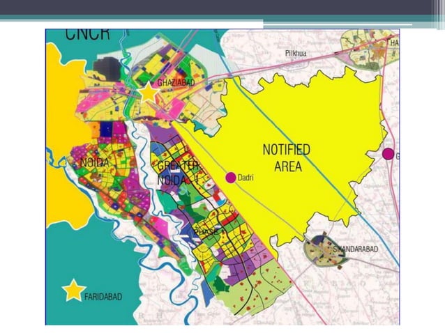 factors behind the development of Noida