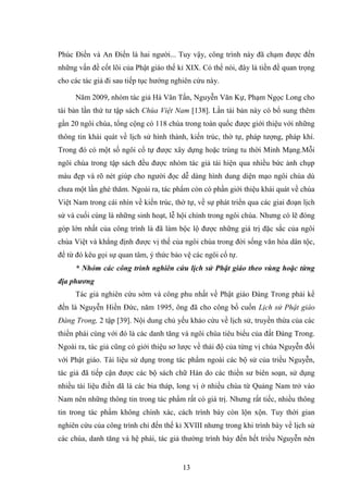 Luận án: Phật giáo Việt Nam thời Minh Mạng (1820 – 1840), HOT