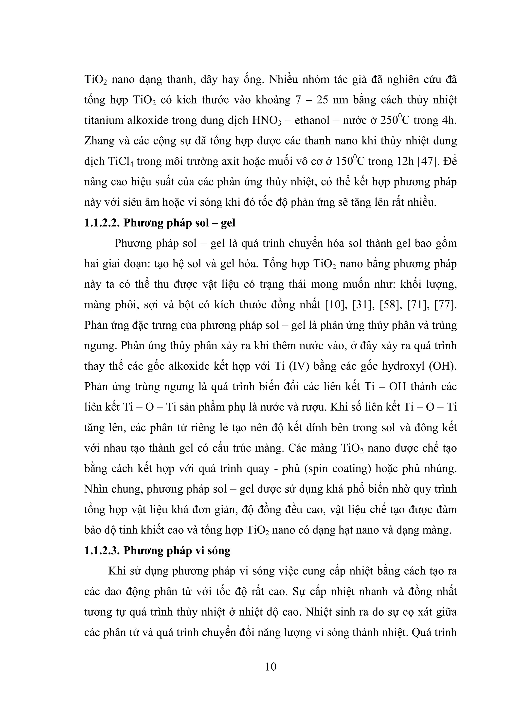 Luận án: Tính chất quang học của vật liệu TiO2 có cấu trúc nano | PDF