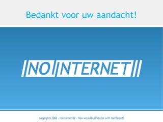 Bedankt voor uw aandacht! 