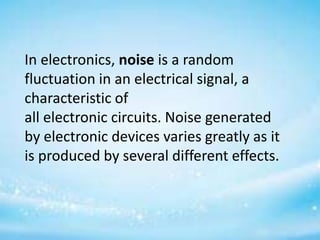 Noise | PPTX