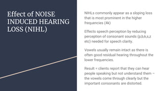 NOISE INDUCED HEARING LOSS (NIHL) | PPTX