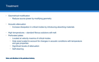 Insight into noise and vibrations risks in the petroleum industry | PPT