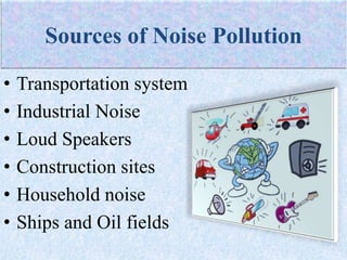 Noise Pollution presentation | PPT