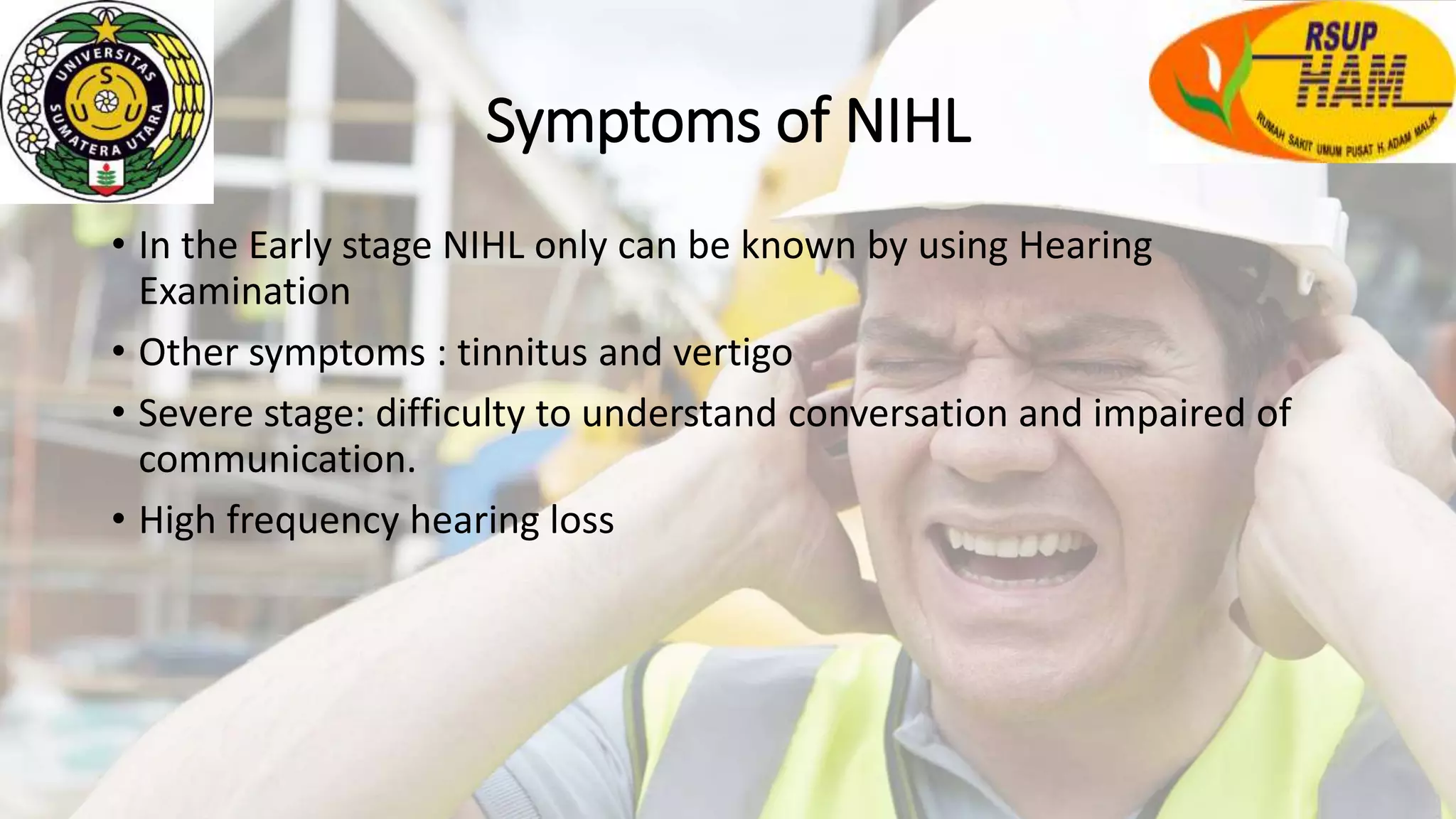 Noise induced hearing loss | PPTX