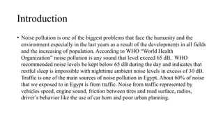 Noise Pollution | PDF