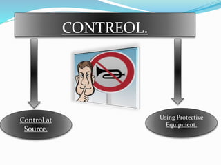 CONTREOL.
Control at
Source.
Using Protective
Equipment.
 