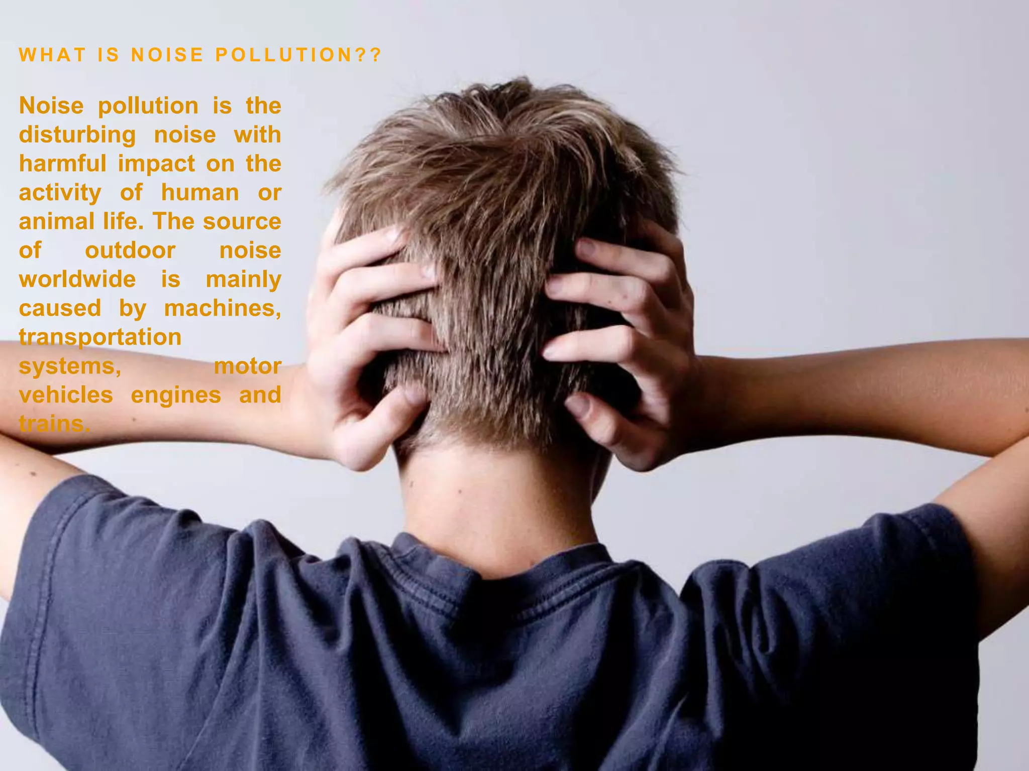 Noise Pollution | PPTX
