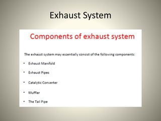 Exhaust System
 