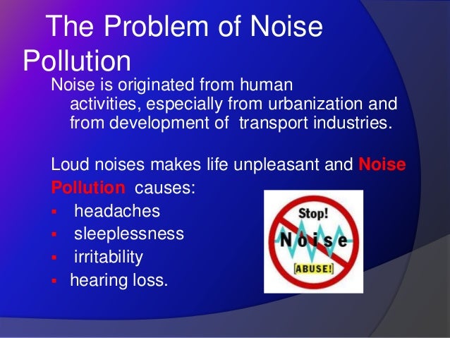 Noise pollution by Ivan
