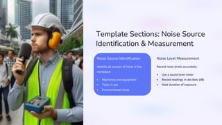 Loud Machine Risk Assessment Noise Risk Assessment Template with eAuditor Audits and inspections | PDF