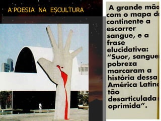 A POESIA NA ESCULTURA
