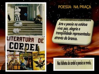 POESIA NA PRAÇA