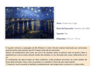 Noite estrelada sobre o ródano