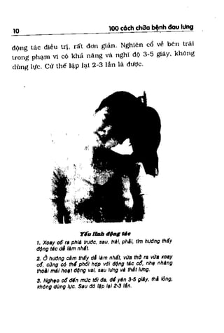 100 CÁCH CHỮA  BỆNH ĐAU LƯNG