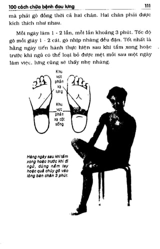 100 CÁCH CHỮA  BỆNH ĐAU LƯNG