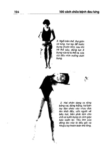 100 CÁCH CHỮA  BỆNH ĐAU LƯNG