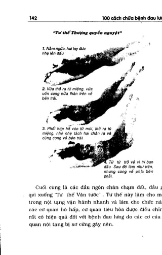 100 CÁCH CHỮA  BỆNH ĐAU LƯNG