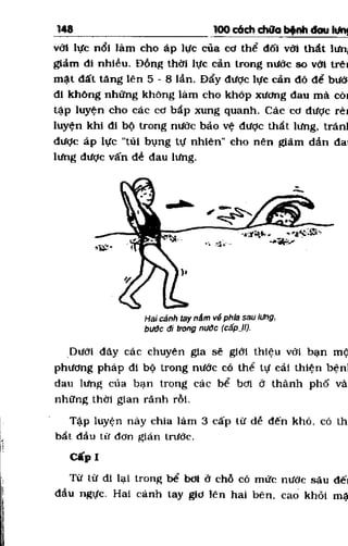 100 CÁCH CHỮA  BỆNH ĐAU LƯNG