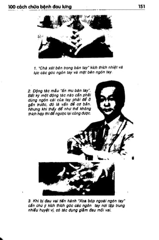 100 CÁCH CHỮA  BỆNH ĐAU LƯNG