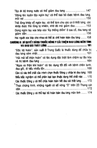 100 CÁCH CHỮA  BỆNH ĐAU LƯNG