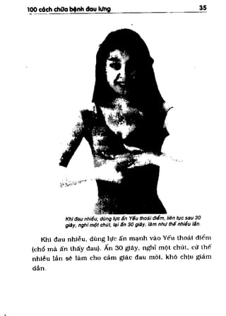 100 CÁCH CHỮA  BỆNH ĐAU LƯNG