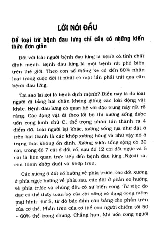 100 CÁCH CHỮA  BỆNH ĐAU LƯNG