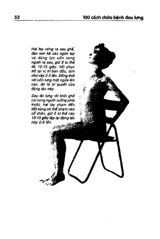 100 CÁCH CHỮA  BỆNH ĐAU LƯNG