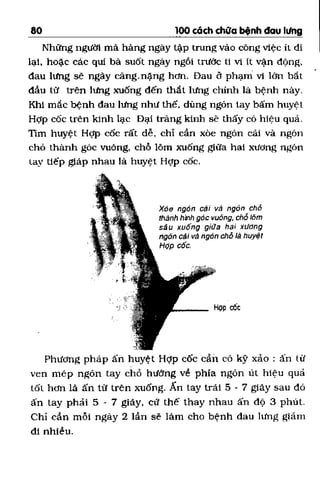 100 CÁCH CHỮA  BỆNH ĐAU LƯNG