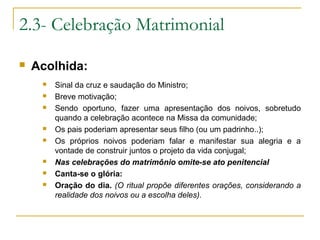 Noivos sacramento do matrimônio slides | PPT | Christianity | Religion ...