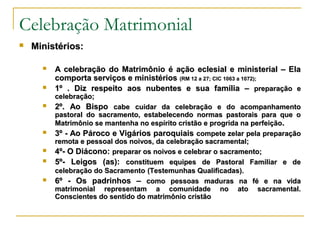 Noivos sacramento do matrimônio slides | PPT | Christianity | Religion ...