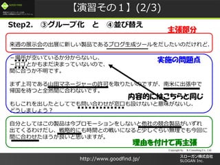 /
GOOD FIND
http://www.goodfind.jp/ SLOGAN Inc.
Σ(2/3)
Copyright by K Consulting Co., Ltd.
Lչʾγչ¤uƷǤ֥ɥĩ`Τɡ
դƤ뤫֤ʤ
ȤޤQޤäƤʤΤǡ
g˺ϤǤ
ޤ˾Ǥɽޥͩ``SɤȡꤿΤǤפ˳Ф
ĤȫȻg˺ϤʤǤ
⤷ȤƤǤ↖Ϥ碌ڤOʤζʤ
ɤޤ礦
Է֤ȤƤϤuƷϽץ`򤷤ʤθuƷ
Ƥ櫓ԵĤˤrgȤΑ餤ˤʤ٤餤oǤؤ
g˺Ϥ碌ۤ˼ޤ
Step2. ۥ`׻  ܁K椨
ɤ򸶤

gʩΆ}
ݵĤˤϤͬ
 